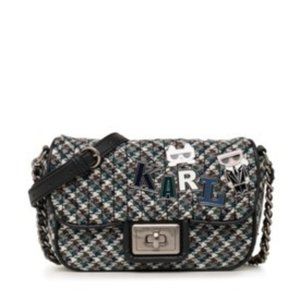 Karl Lagerfeld: Agyness Boucle Small Crossbody